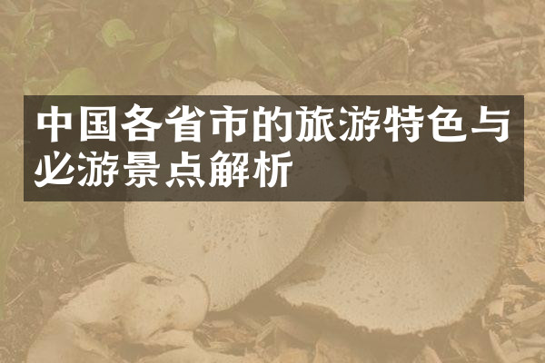 中国各省市的旅游特色与必游景点解析