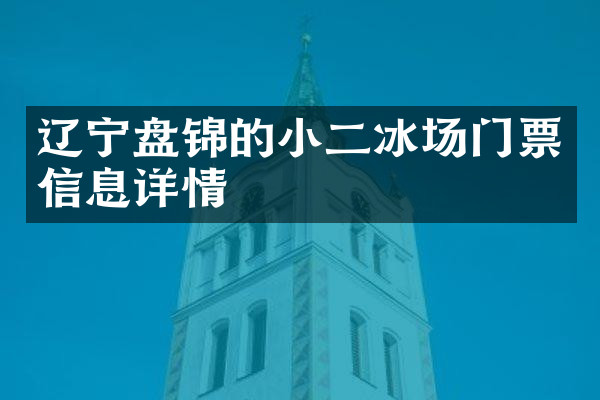 辽宁盘锦的小二冰场门票信息详情