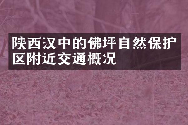 陕西汉中的佛坪自然保护区附近交通概况
