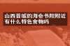 山西晋城的海会书院附近有什么特色食物吗