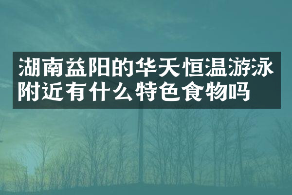 湖南益阳的华天恒温游泳附近有什么特色食物吗