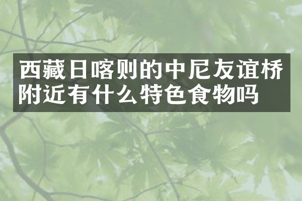 西藏日喀则的中尼友谊桥附近有什么特色食物吗