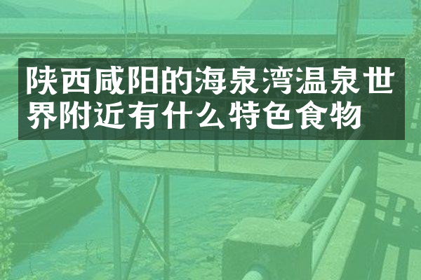 陕西咸阳的海泉湾温泉世界附近有什么特色食物吗