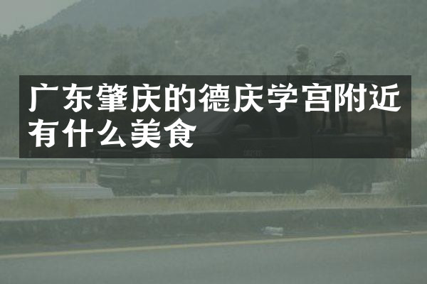 广东肇庆的德庆学宫附近有什么美食