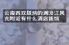 云南西双版纳的澜沧江风光附近有什么酒店旅馆吗