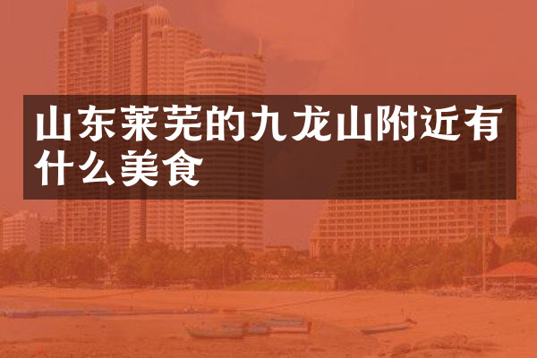 山东莱芜的九龙山附近有什么美食