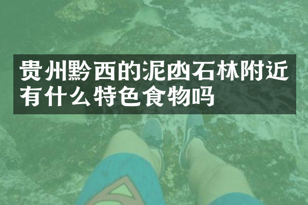 贵州黔西的泥凼石林附近有什么特色食物吗