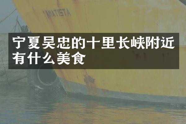 宁夏吴忠的十里长峡附近有什么美食