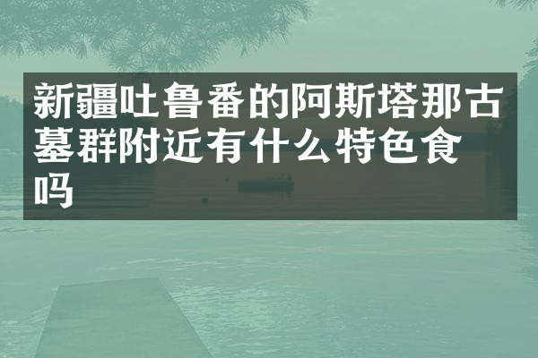 新疆吐鲁番的阿斯塔那古墓群附近有什么特色食物吗