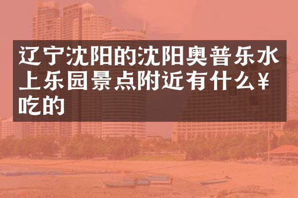 辽宁沈阳的沈阳奥普乐水上乐园景点附近有什么好吃的