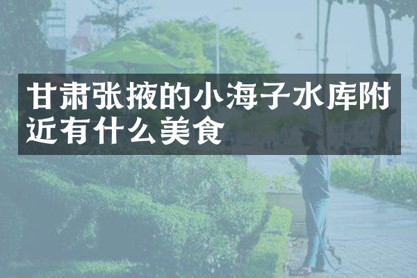甘肃张掖的小海子水库附近有什么美食