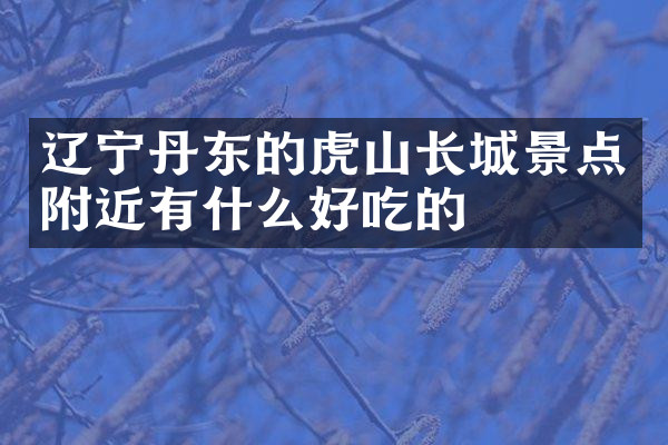 辽宁丹东的虎山长城景点附近有什么好吃的