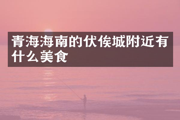 青海海南的伏俟城附近有什么美食