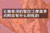 云南普洱的整控江摩崖景点附近有什么好吃的