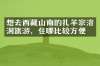 想去西藏山南的扎羊宗溶洞旅游，住哪比较方便