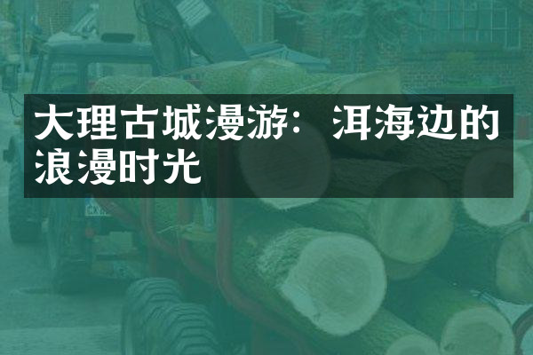 大理古城漫游：洱海边的浪漫时光