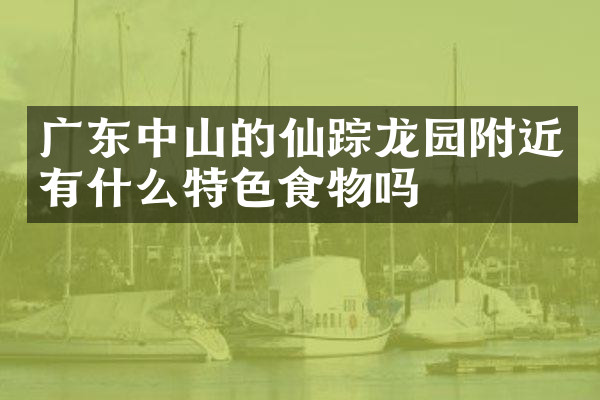 广东中山的仙踪龙园附近有什么特色食物吗