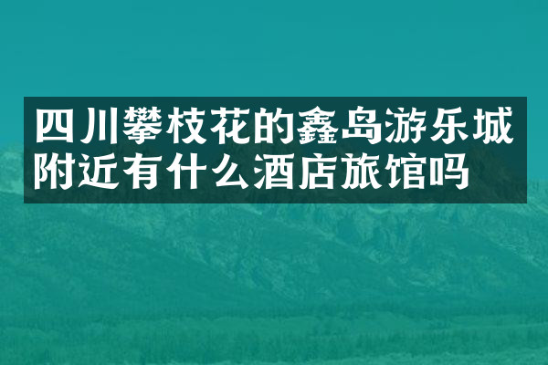 四川攀枝花的鑫岛游乐城附近有什么酒店旅馆吗