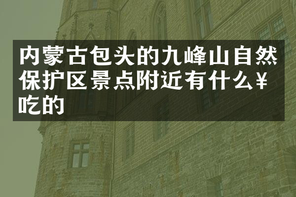内蒙古包头的九峰山自然保护区景点附近有什么好吃的