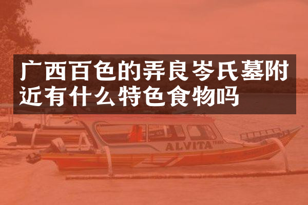 广西百色的弄良岑氏墓附近有什么特色食物吗