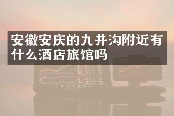 安徽安庆的九井沟附近有什么酒店旅馆吗