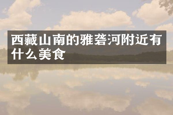 西藏山南的雅砻河附近有什么美食