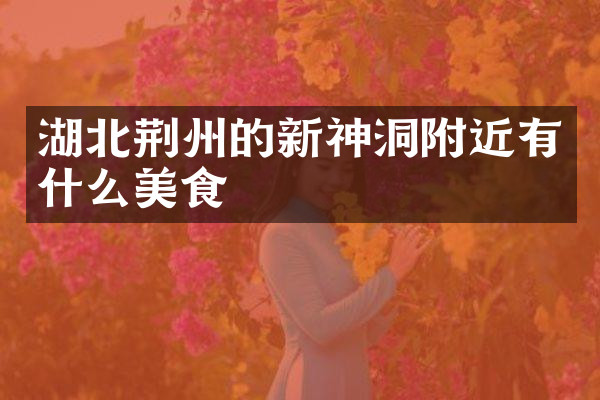 湖北荆州的新神洞附近有什么美食