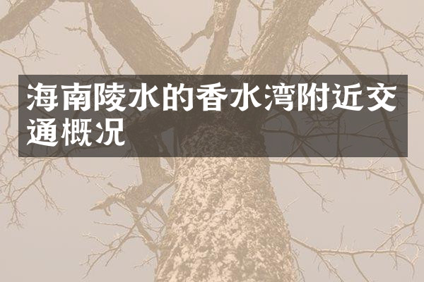 海南陵水的香水湾附近交通概况