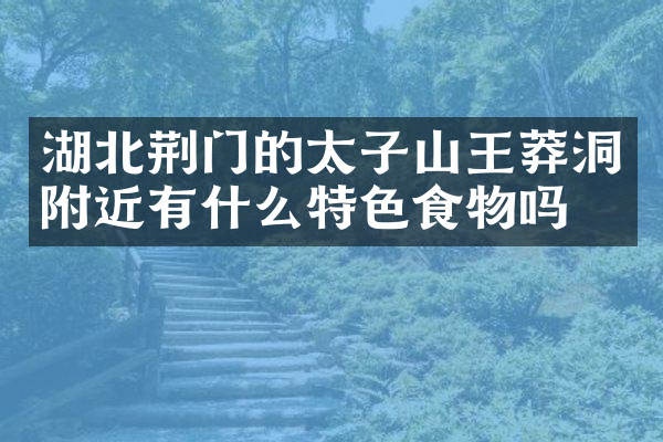 湖北荆门的太子山王莽洞附近有什么特色食物吗