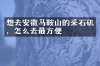 想去安徽马鞍山的采石矶，怎么去最方便