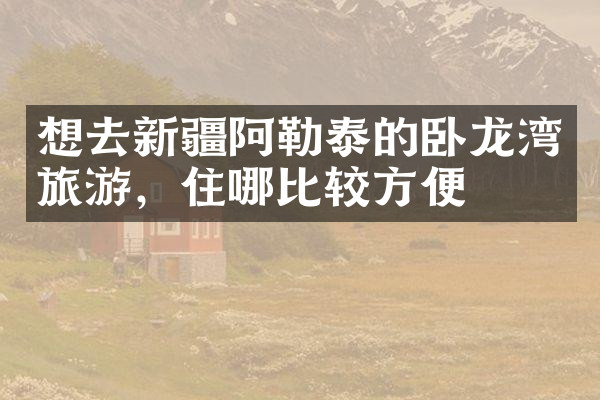 想去新疆阿勒泰的卧龙湾旅游，住哪比较方便