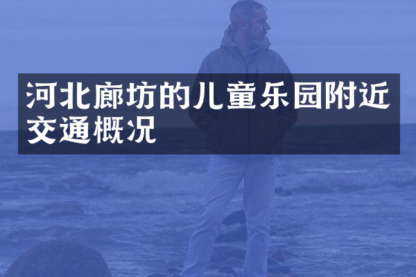 河北廊坊的儿童乐园附近交通概况