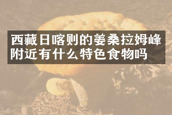 西藏日喀则的姜桑拉姆峰附近有什么特色食物吗