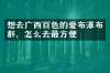 想去广西百色的爱布瀑布群，怎么去最方便