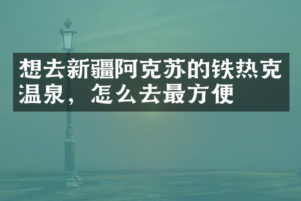 想去新疆阿克苏的铁热克温泉，怎么去最方便