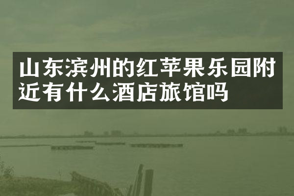 山东滨州的红苹果乐园附近有什么酒店旅馆吗