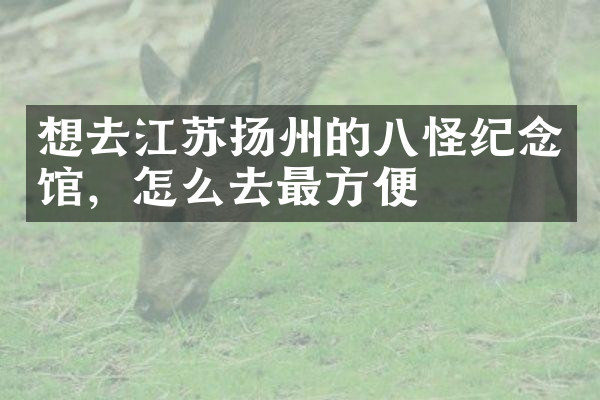 想去江苏扬州的八怪纪念馆，怎么去最方便