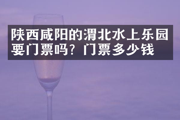 陕西咸阳的渭北水上乐园要门票吗？门票多少钱？