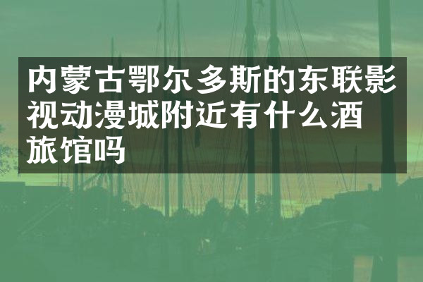内蒙古鄂尔多斯的东联影视动漫城附近有什么酒店旅馆吗