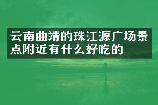 云南曲靖的珠江源广场景点附近有什么好吃的