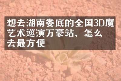 想去湖南娄底的全国3D魔幻艺术巡演万豪站，怎么去最方便