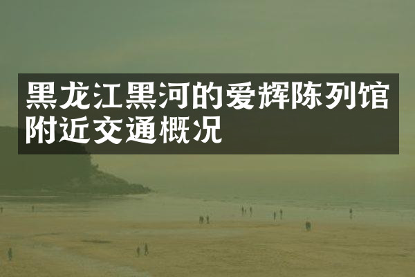 黑龙江黑河的爱辉陈列馆附近交通概况