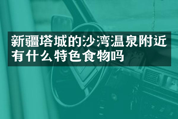 新疆塔城的沙湾温泉附近有什么特色食物吗