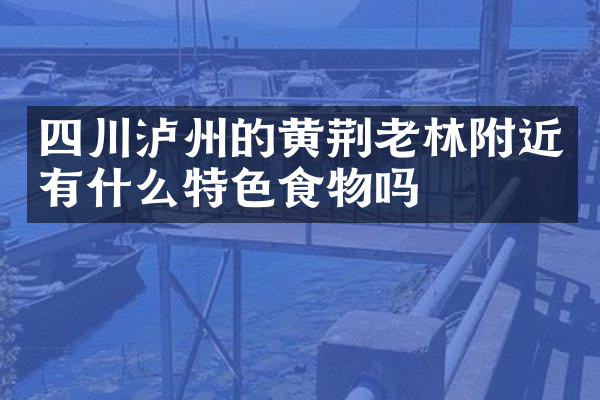 四川泸州的黄荆老林附近有什么特色食物吗