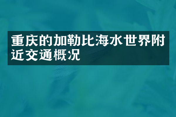 重庆的加勒比海水世界附近交通概况