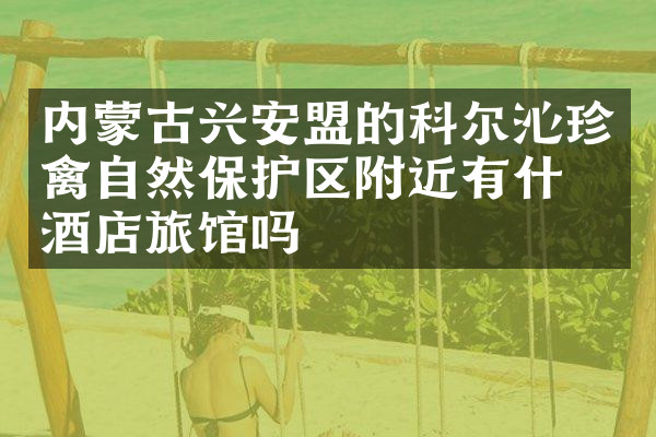 内蒙古兴安盟的科尔沁珍禽自然保护区附近有什么酒店旅馆吗