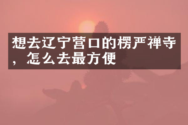想去辽宁营口的楞严禅寺，怎么去最方便