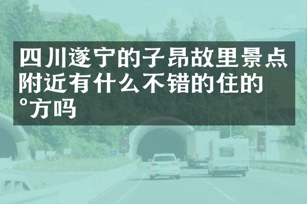 四川遂宁的子昂故里景点附近有什么不错的住的地方吗