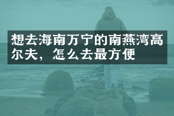 想去海南万宁的南燕湾高尔夫，怎么去最方便