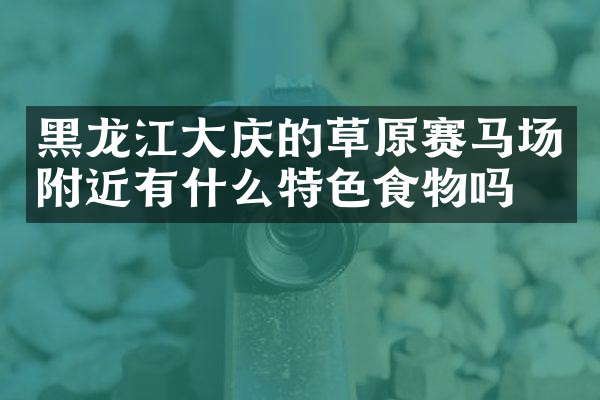 黑龙江大庆的草原赛马场附近有什么特色食物吗